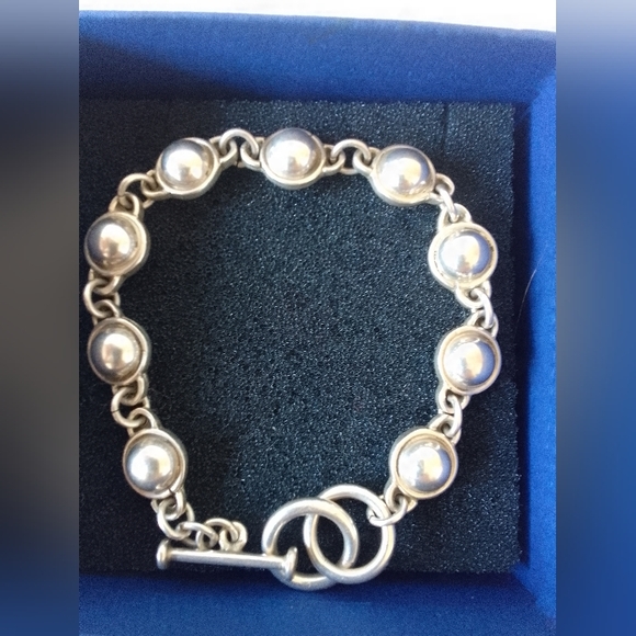 Vintage Sterling Silver Bracelet - Picture 1 of 5